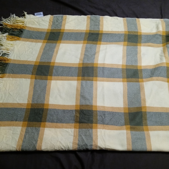 🏫THE BEST QUALITY WOOL THROW 🐑🏤🌄SIZE 82"×62" BLANKET GIFT. 🎁 - Picture 9 of 14